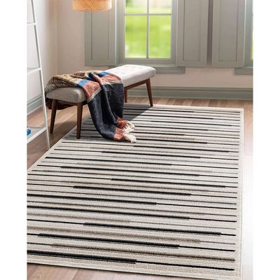 Rugs Calico 200X330 cm - Cream / Grey D03728247