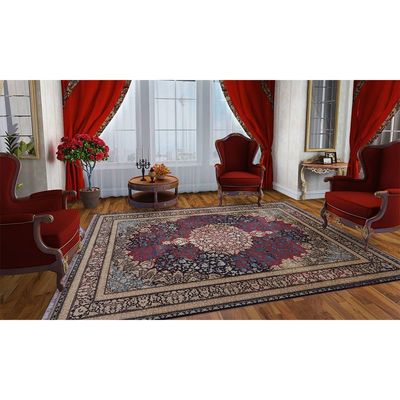 Rugs Felisa 150X225 Persian Silk SC100 1200 Reeds CPC-IRN 