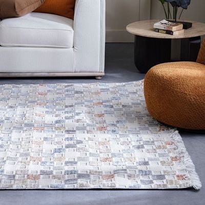 Rugs Broadway - 250x350 cm - Lego/White - Kiremit