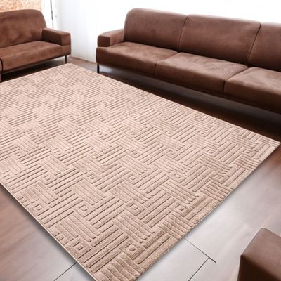 Rugs Cpc-24 Luxe B9693A Cameo Beige / Cameo Beige 150X230