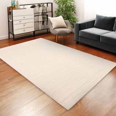 Rugs Cpc-24 Luxe B9693A White / White 150X230