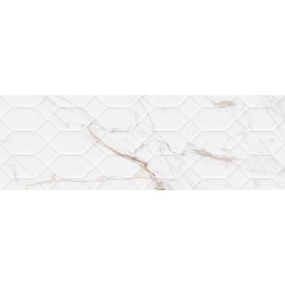 Indian Milano Ceramic Wall Tile (10) 62006 Calacatta Oro Highlighter-4 Glossy 30X90Cm (4 Nos/Ctn,1.08Sqm)