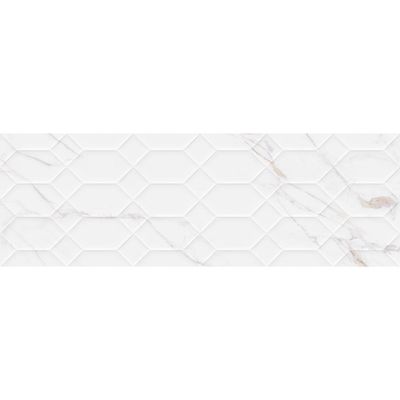 Indian Milano Ceramic Wall Tile (10) 62006 Calacatta Oro Highlighter-4 Glossy 30X90Cm (4 Nos/Ctn,1.08Sqm)