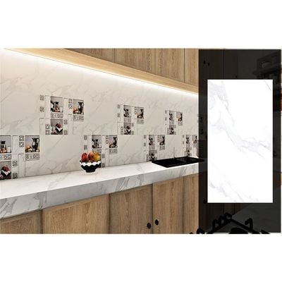 Indian Milano Ceramic Wall Tile (10) 18066 Light Glossy 30X45Cm (6 Nos/Ctn,0.81Sqm)