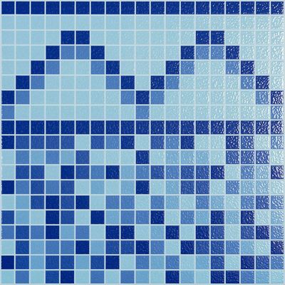 Spain Ecoceramic Swimming Pool Tile Eco Dc Mykonos Mix 33.3X33.3Cm (12 Nos/Ctn,1.33Sqm)