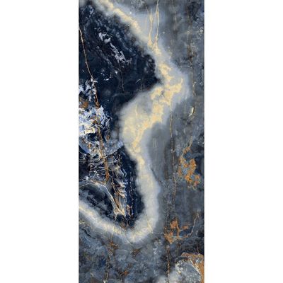 Italy Gold Art Porcelain Islab Gol Lcp Eternal Blue Polished 120X270Cm (1 Nos/Ctn,3.24Sqm) B2C