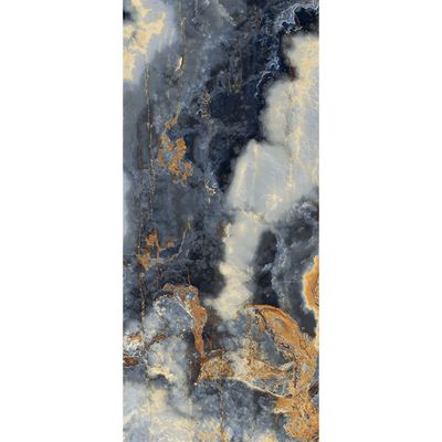 Italy Gold Art Porcelain Islab Gol Lcp Eternal Blue Polished 120X270Cm (1 Nos/Ctn,3.24Sqm) B2C