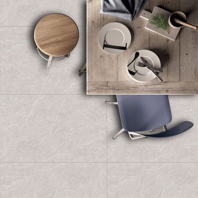 Indian Milano Porcelain Islab (45) Lucia Light Grey Glossy 80X160Cm (2 Nos/Ctn,2.56Sqm)