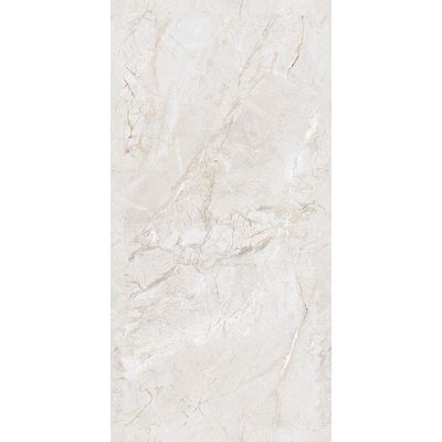 Indian Milano Porcelain Islab (45) Ovi Roots White Glossy 80X160Cm (2 Nos/Ctn,2.56Sqm)