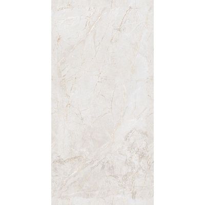 Indian Milano Porcelain Islab (45) Ovi Roots White Glossy 80X160Cm (2 Nos/Ctn,2.56Sqm)