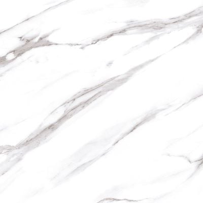 Indian Milano Porcelain Floor Tile (48) Statuario Jupiter Glossy 80X80Cm (3 Nos/Ctn,1.92Sqm)