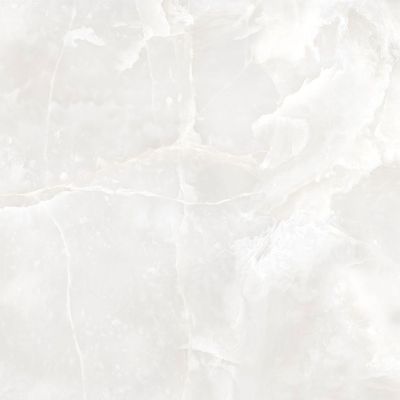 بلاط أرضي ميلانو هندي CLR ONYX BIANCO - لامع 80 × 80 سم (3 قطع ، 1.92 متر مربع / الشركة التونسية للملاحة)