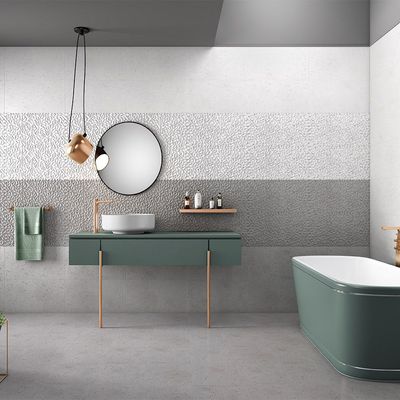 Indian Milano Ceramic Floor Tile (48) Terrazzo Bianco F Matt 30X30Cm (9 Nos/Ctn,0.81Sqm)