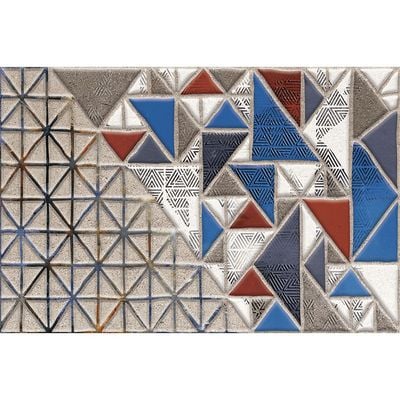 Indian Milano Ceramic Wall Tile (48) Sahara Fringe Decor 30X45Cm (6 Nos/Ctn,0.81Sqm)