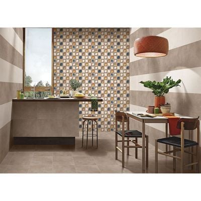 Indian Milano Ceramic Wall Tile (48) Basalt Decor 30X45Cm (6 Nos/Ctn,0.81Sqm)