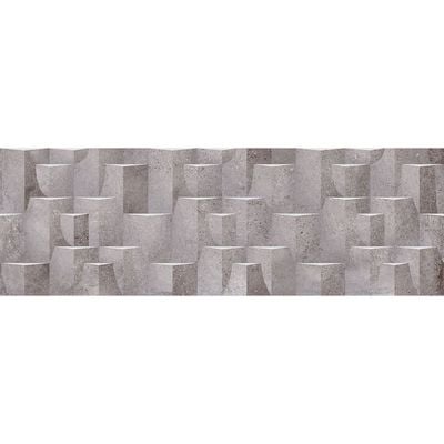 Indian Milano Ceramic Wall Tile (48) Atomic Grey Decor 30X90Cm (4 Nos/Ctn,1.08Sqm)
