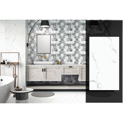 Milano Indian Ceramic Wall Tile (48) Victar Bianco 30X45 Cm (6Pcs,0.81Sqm/Ctn)