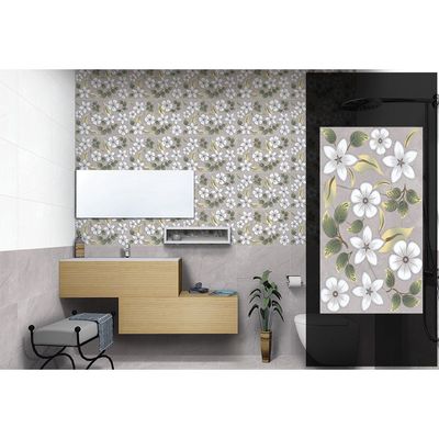 Milano Indian Ceramic Wall Tile (48) Nirvana Smoke Dةcor Glossy 30X45 Cm (6Pcs,0.81Sqm/Ctn)