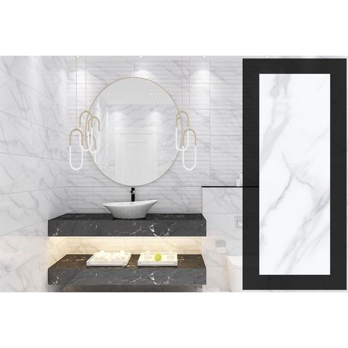 Indian Milano Ceramic Wall Tile (48) Blanco Ibiza Super White 30X90Cm (4 Nos/Ctn,1.08Sqm)
