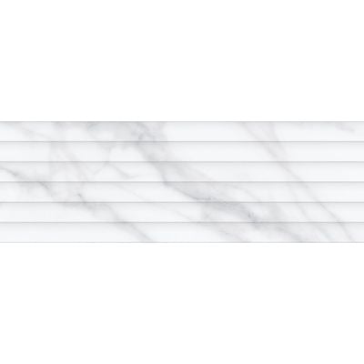 Indian Milano Ceramic Wall Tile (48) Blanco Ibiza Linea Super White 30X90Cm (4 Nos/Ctn,1.08Sqm)