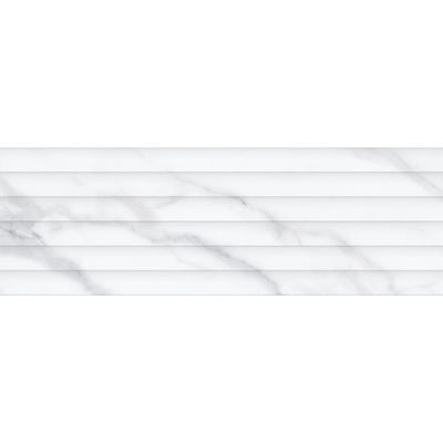 Indian Milano Ceramic Wall Tile (48) Blanco Ibiza Linea Super White 30X90Cm (4 Nos/Ctn,1.08Sqm)