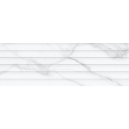 Indian Milano Ceramic Wall Tile (48) Blanco Ibiza Linea Super White 30X90Cm (4 Nos/Ctn,1.08Sqm)