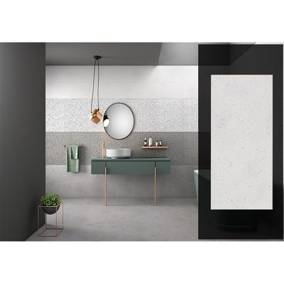 Indian Milano Ceramic Wall Tile (48) Terrazzo Bianco Matt 30X60Cm (5 Nos/Ctn,0.90Sqm)