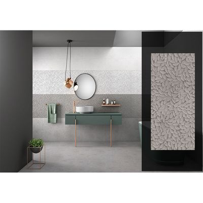 Indian Milano Ceramic Wall Tile (48) Terrazzo Grey Decor Matt 30X60Cm (5 Nos/Ctn,0.90Sqm)