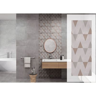 Indian Milano Ceramic Wall Tile (48) Barkley Olas Decor Matt 30X60Cm (5 Nos/Ctn,0.90Sqm)