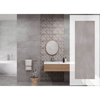 Indian Milano Ceramic Wall Tile (48) Barkley Ash Matt 30X60Cm (5 Nos/Ctn,0.90Sqm)