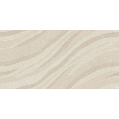 Indian Milano Ceramic Wall Tile (48) Belfast Crema Decor Matt 30X60Cm (5 Nos/Ctn,0.90Sqm)