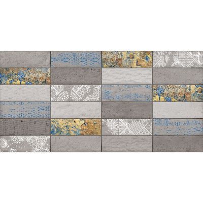 Indian Ceramic Wall Tile (48) Snare Grey Decor Matt 30X60(5Pcs,0.90 Sqm/Ctn)