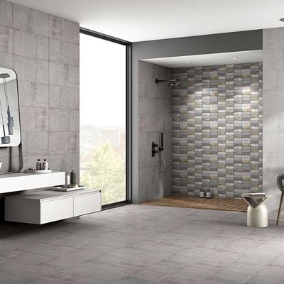 Indian Milano Ceramic Floor Tile (48) Snare Grey F Matt 30X30Cm (9 Nos/Ctn,0.81Sqm)
