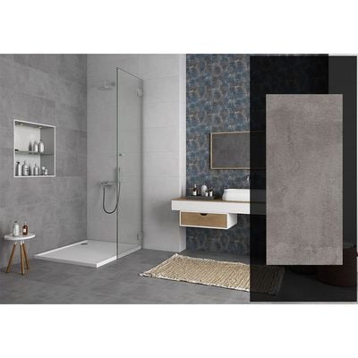 Indian Milano Ceramic Wall Tile (48) Domino Graphite Matt 30X60Cm (5 Nos/Ctn,0.90Sqm)