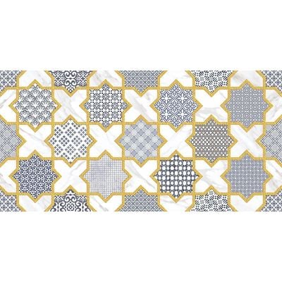 Indian Milano Ceramic Wall Tile (48) Lagoon Glory Decor Matt 30X60Cm (5 Nos/Ctn,0.90Sqm)