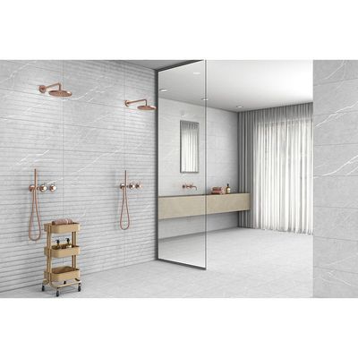 Indian Milano Ceramic Floor Tile (48) Vangelis Smoke Matt 30X30Cm (9 Nos/Ctn,0.81Sqm)