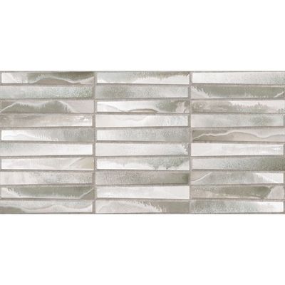 Indian Ceramic Wall Tile (48) Soft Focus Bianco Decor Glossy 30X60(5Pcs,0.90 Sqm/Ctn)