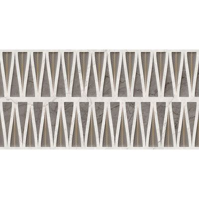 Indian Ceramic Wall Tile (48) Cleft Bianco Decor Satin 30X60(5Pcs,0.90 Sqm/Ctn)