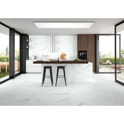 B2C Spain Stn Procelain Floor Tile Stn Pul.Purity White Satin Matt59.5X120Cm(2Nos/Ctn.1.428Sqm)