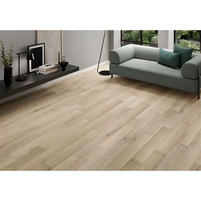 Spain Stn Wooden Floor Tile Civic Roble Rustic Matt 15X90Cm (9 Nos/Ctn,1.215Sqm)