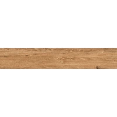 Indian Milano Wooden Floor Tile (53) Bricola Brown Matt 20X120Cm (6 Nos/Ctn,1.44Sqm)