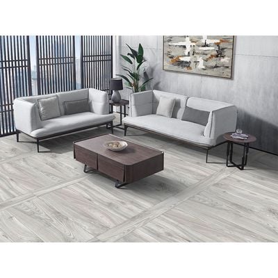 Indian Milano Wooden Floor Tile (53) Timber Ash Matt 20X120Cm (6 Nos/Ctn,1.44Sqm)