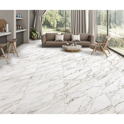 Indian Milano Porcelain Islab (56) Calacutta Borghini Glossy 80X160Cm (2 Nos/Ctn,2.56Sqm)