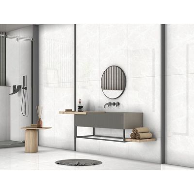 Indian Milano Porcelain Islab (56) Dolomite Grey Glossy 80X160Cm (2 Nos/Ctn,2.56Sqm)