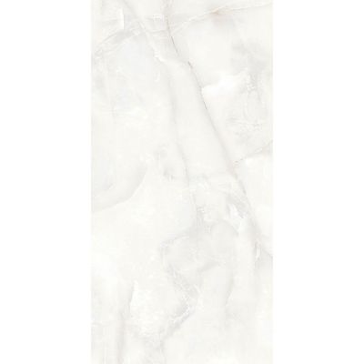 Indian Milano Porcelain Floor Tile (58) Hope White Glossy 60X120Cm (2 Nos/Ctn,1.44Sqm) B2C