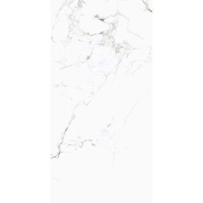 Indian Milano Porcelain Floor Tile (58) Marshy White Glossy 60X120Cm (2 Nos/Ctn,1.44Sqm) B2C