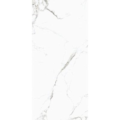 Indian Milano Porcelain Floor Tile (58) Marshy White Glossy 60X120Cm (2 Nos/Ctn,1.44Sqm) B2C