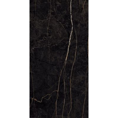 B2C Indian Milano Porcelain Islab (58) Colonial Black High Glossy Mirror 120X240Cm (1 Nos/Ctn,2.880Sqm)