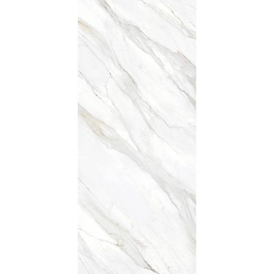 Indian Milano Porcelain Islab (60) Royale White High Glossy 120X278Cm 6Mm (1 Nos/Ctn,3.336Sqm)