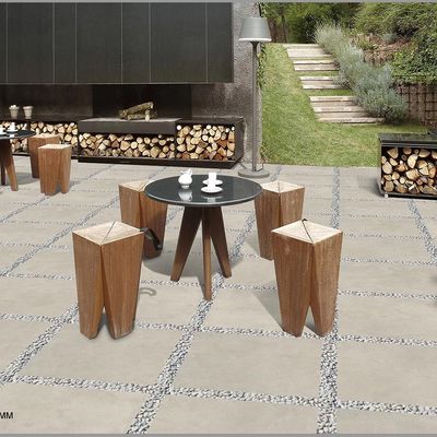 Indian Milano Outdoor Floor Tile (62) Cemento Ash 60X120X2Cm (1 Nos/Ctn,0.72Sqm)